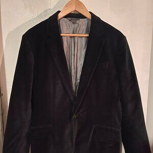 Armani Exchange Velour Blazer